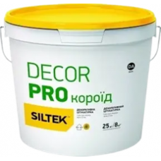 Siltek Decor Pro Штукатурка декоративна армована мікроволокном, камінцева 1,5 мм, база DА/DC (25 кг) Siltek Decor Pro Штукатурка декоративна армована мікроволокном, камінцева 1,5 мм, база DА/DC (25 кг)